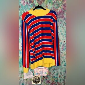 Colorful Striped Sweater